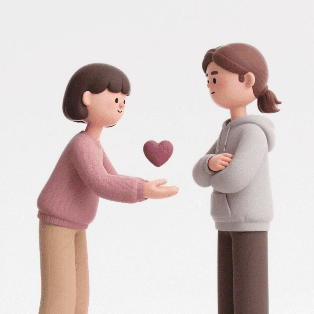 Je geeft, maar krijgt niets terug - Je stelt anderen steeds voorop en raakt daardoor uitgeput en gefrustreerd.