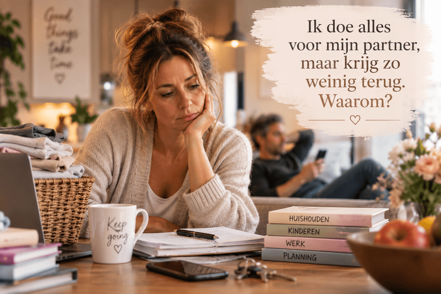 Ik doe alles voor mijn partner, maar krijg zo weinig terug. Waarom?